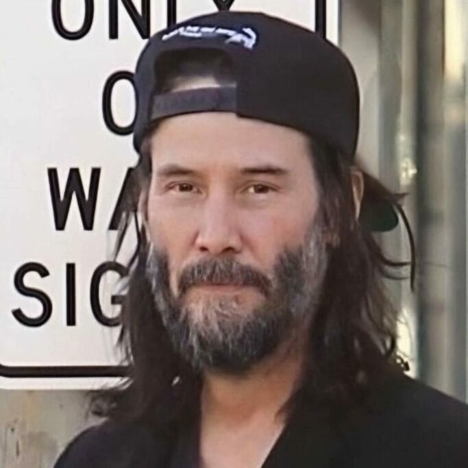Keanu Reeves Beard styles