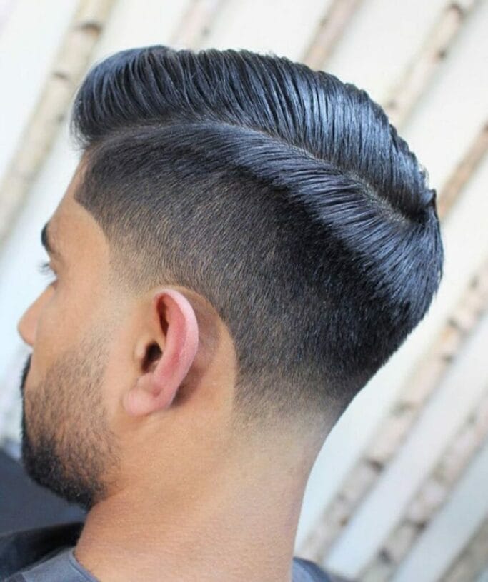 Short and Bald Tapered Head