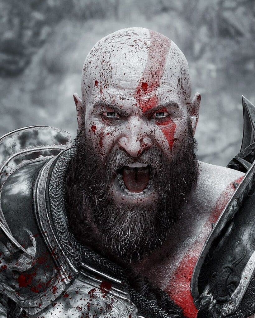 The Kratos beard