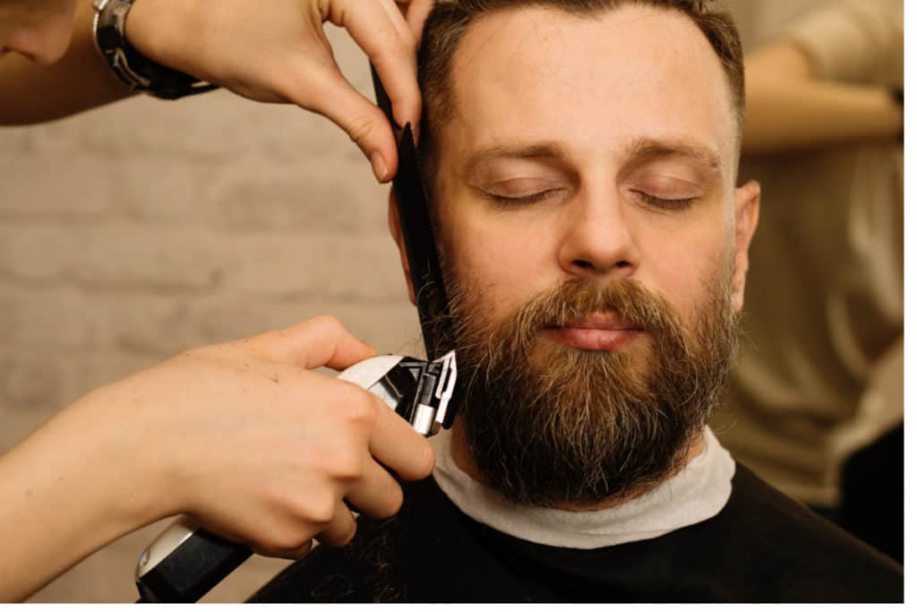 trimming the beard