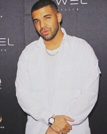 Drake short beard and short hair