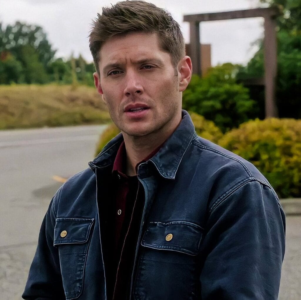 Hard Spiky Jensen Ackles Hairstyle 
