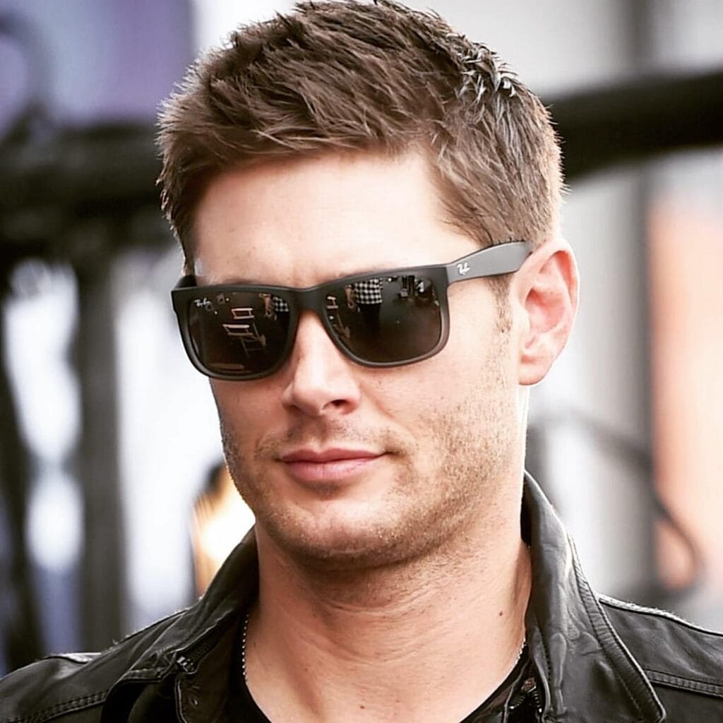 9 Times Jensen Ackles Nailed the Haircut Game 5 Hard Spiky Jensen Ackles Hairstyle