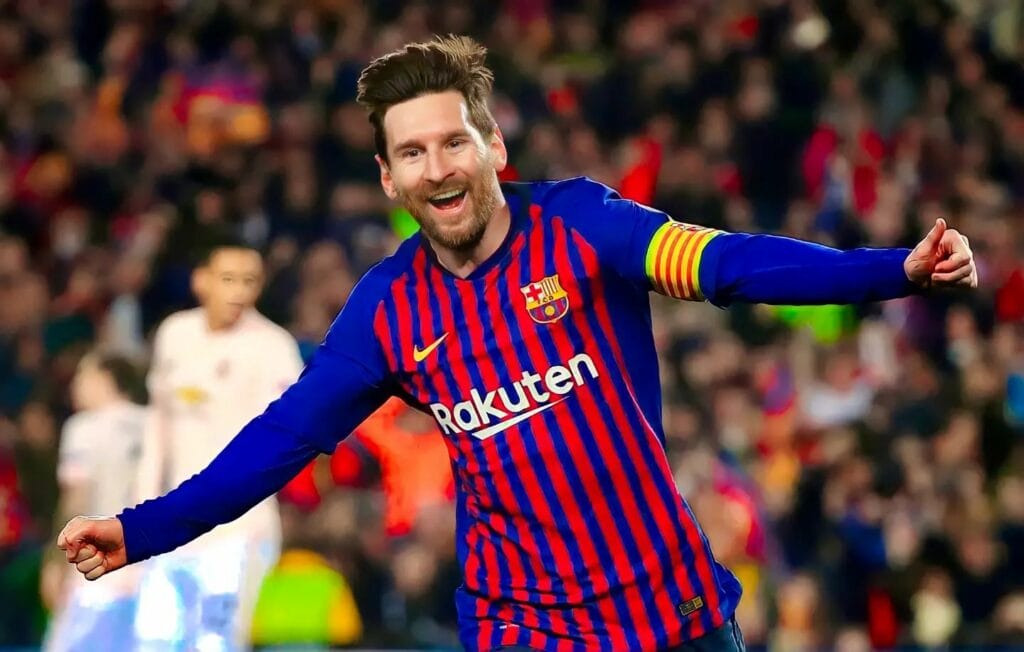 Lionel Messi Short Pompadour Haircut