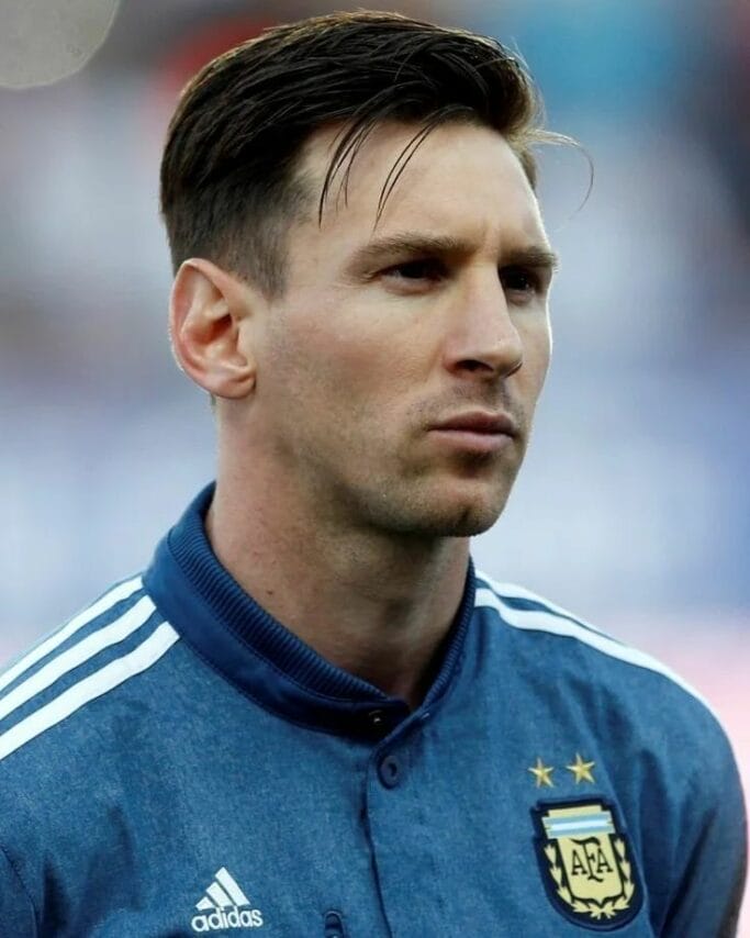 Taper Lionel Messi Haircuts