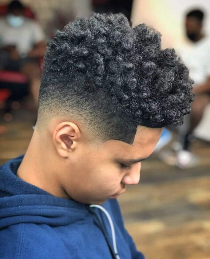 Black Boy Haircuts: 39 Trending Looks You Need to See 9 Curly Afro For African Boys