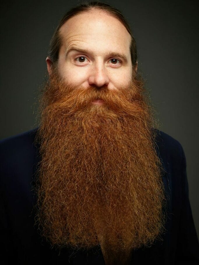 Chest length irish beards