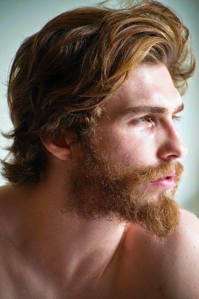 Irish goatee beards