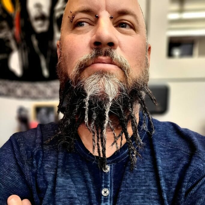 Beard Dreads: A Complete Guide to Unique Beard Styling 3 manly beard dreads
