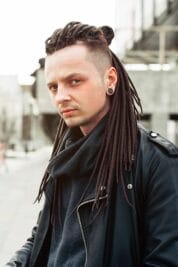 Famous undercut with long Dreads (Men Mohawk Dreads)