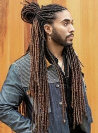 Mohawk Dreads: 41 Stunning Styles to Transform Your Look 26 Can anyone grow dreads or is it just for blacks? (Men Mohawk Dreads)