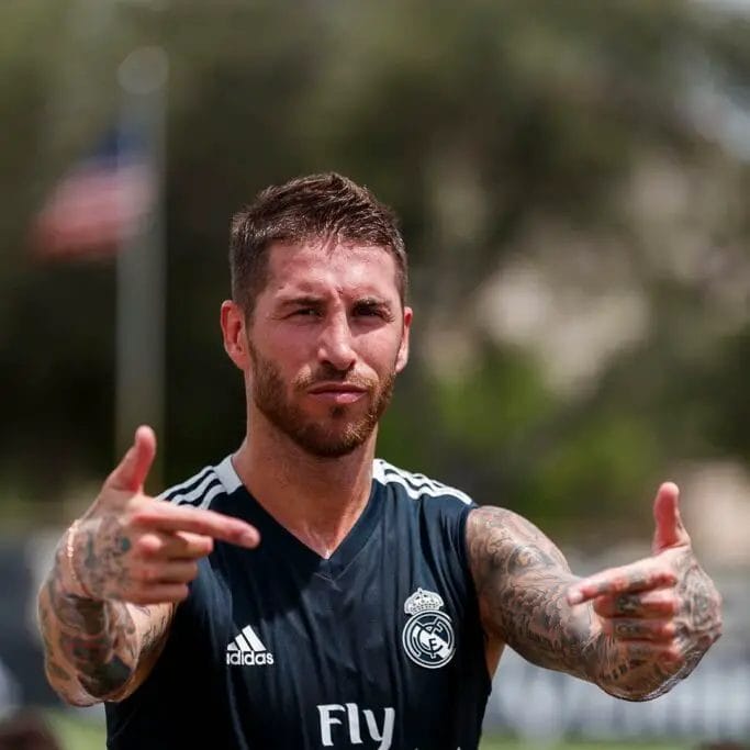 Basic boyish Sergio Ramos Haircut