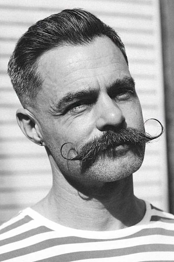 Bold Twisted Mustache