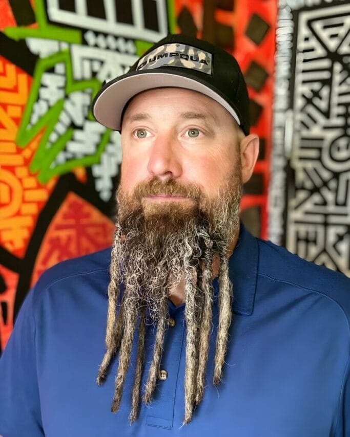 Beard Dreads: A Complete Guide to Unique Beard Styling 17 dreadlock a beard