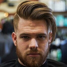 comb over with long hair 1 Elegant Hairstyles For Men With Big Foreheads