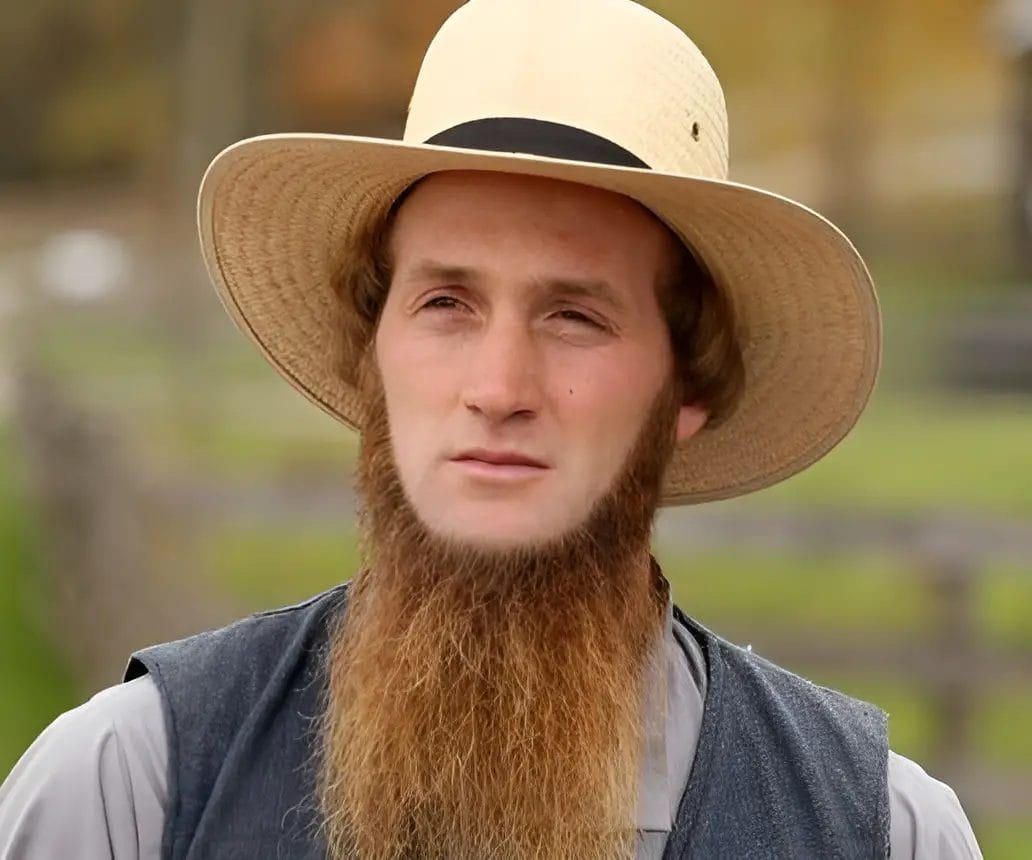 Amish Beard Without Mustache