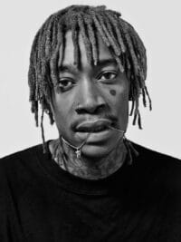 Wiz Khalifa with Pixie Haircut and Twisted locks (Black Men With Dreads)