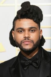 The Weeknd with High Angular High Top Locs (Black Men With Dreads)