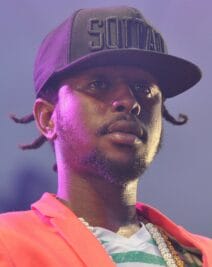 Popcaan Music Director with Twist Locs and Beard (Black Men With Dreads)