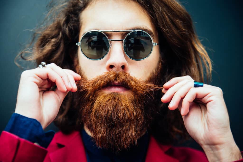 hipster beard style