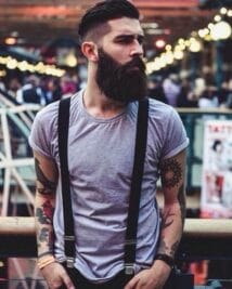  Faded pomp hipster beards styles