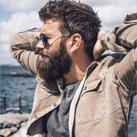 The rebel hipster beards styles
