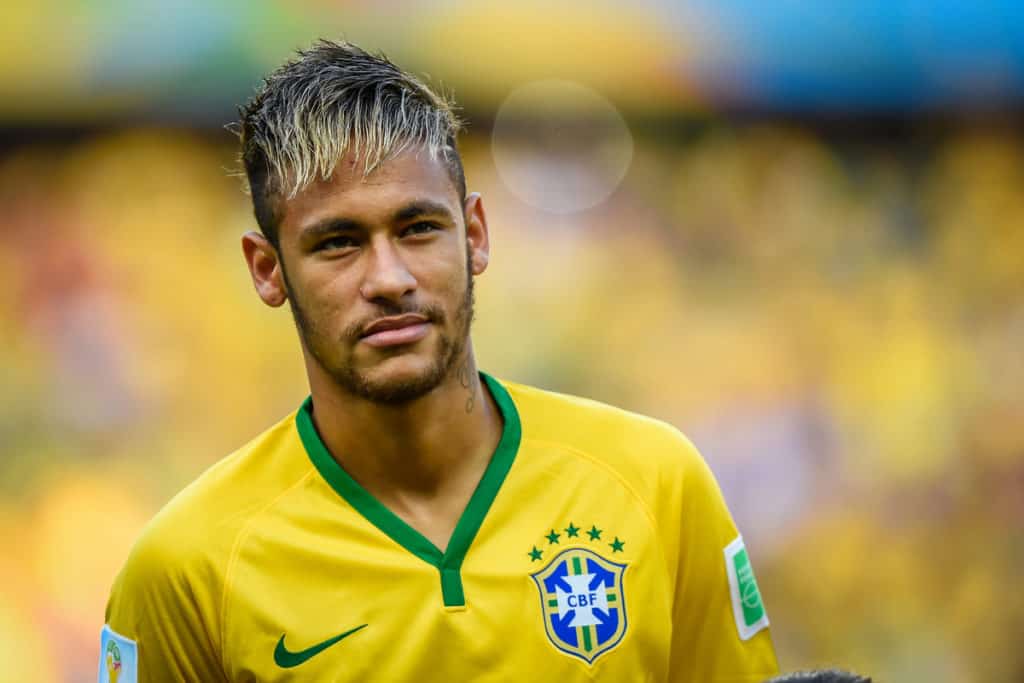 Neymar Haircutsspiky