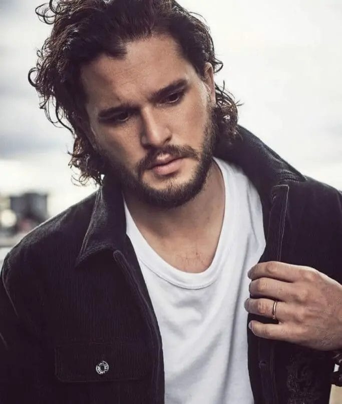 Kit Harrington's Rugged Hair