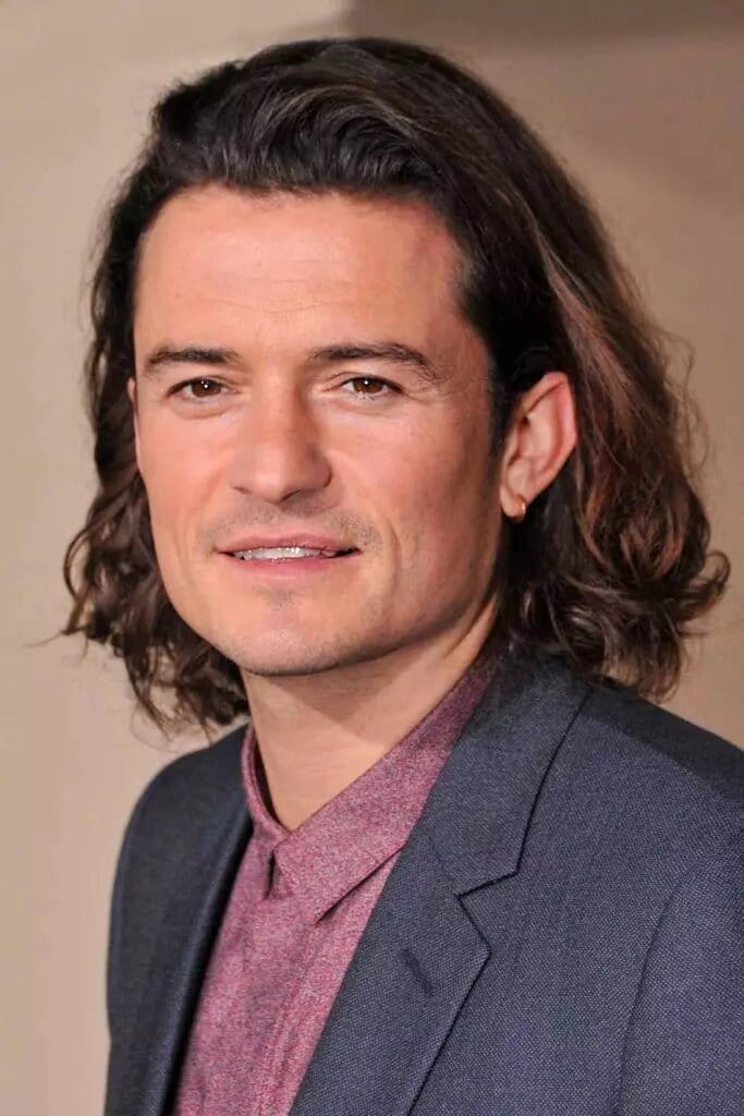 Celebrities Haircuts: Must-Have Styles for a Fresh New Look 4 orlando bloom flow hsircut