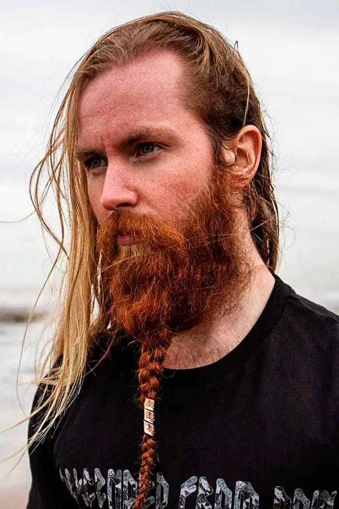 Single Braided Beard