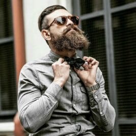 Square  viking beard styles