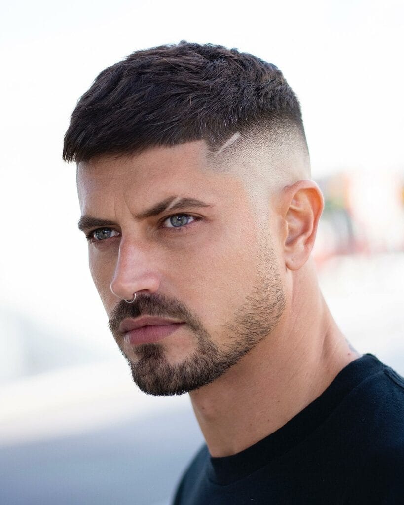 High Fade Haircut: A Trendy and Versatile Style for Men 15 High Fade Military Crew Cut