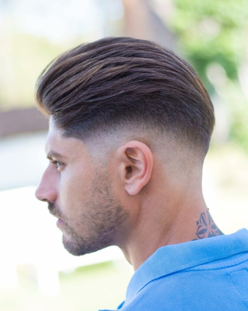 High Fade Haircut: A Trendy and Versatile Style for Men 25 High Fade with Stunning Curly Perm Haircut