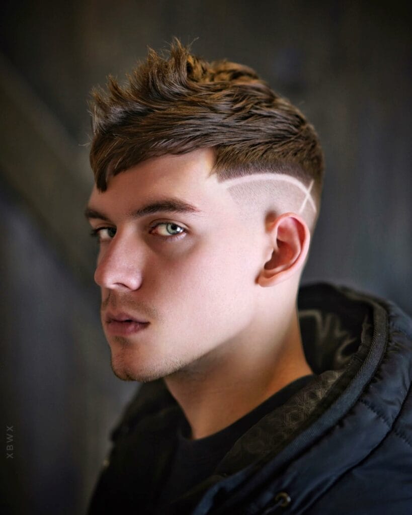 High Fade Haircut: A Trendy and Versatile Style for Men 12 High Sharp Fade and Blonde Cropped Top Haircut