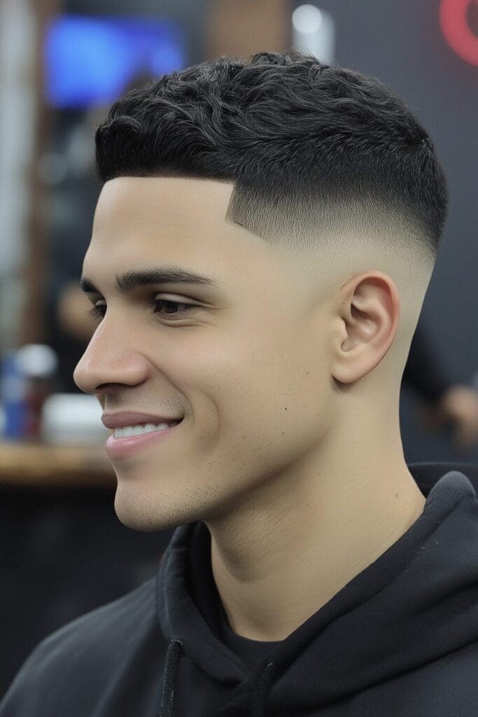 Discover the Hottest Trend in Men's Skin Fade Haircuts 29 Mid Fade 4 Discover the Hottest Trend in Men's Skin Fade Haircuts