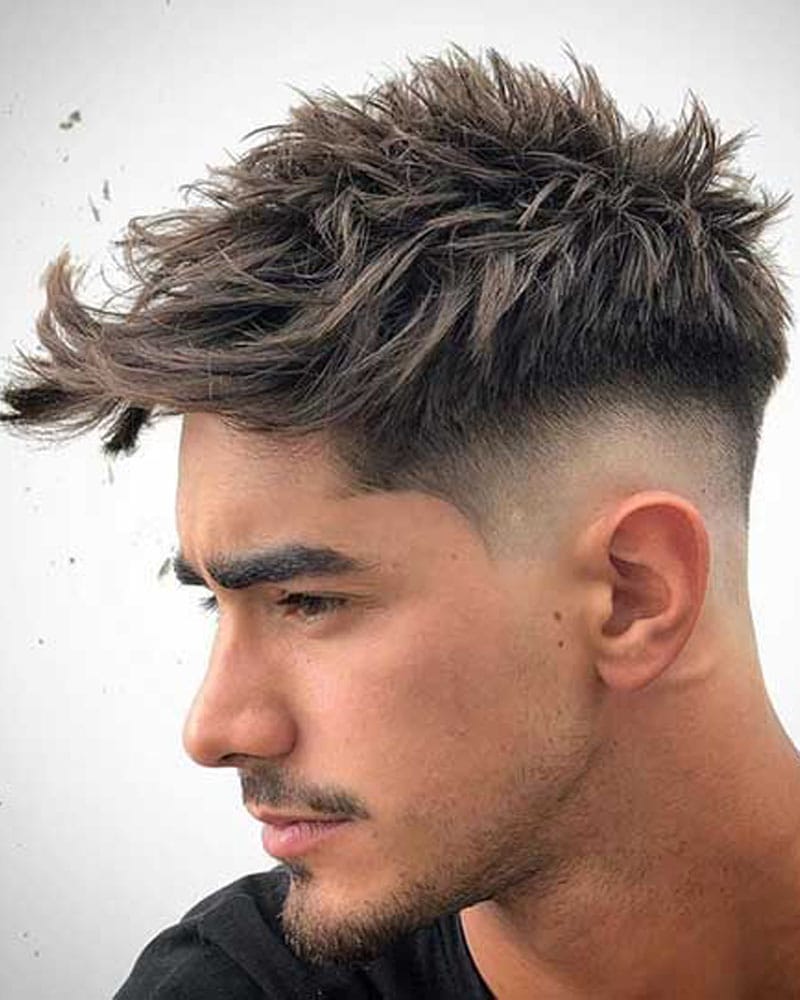 Details 164+ high top fade straight hair latest