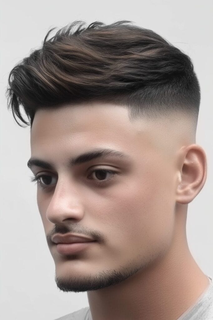 mid fade 26 Discover the Hottest Trend in Men's Skin Fade Haircuts