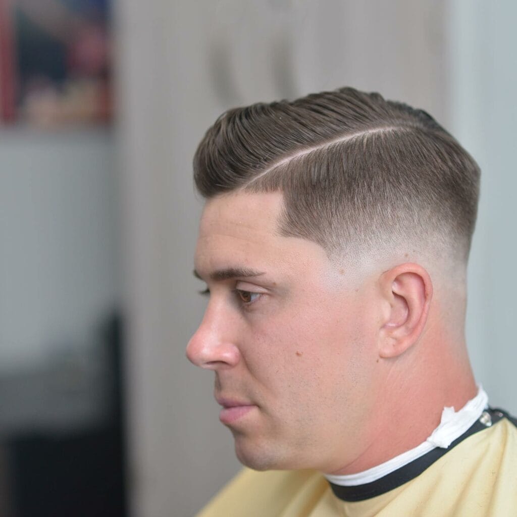 Mid Fade Haircuts That Will Make You Stand Out In a Crowd 14 mid fade haircut side parted