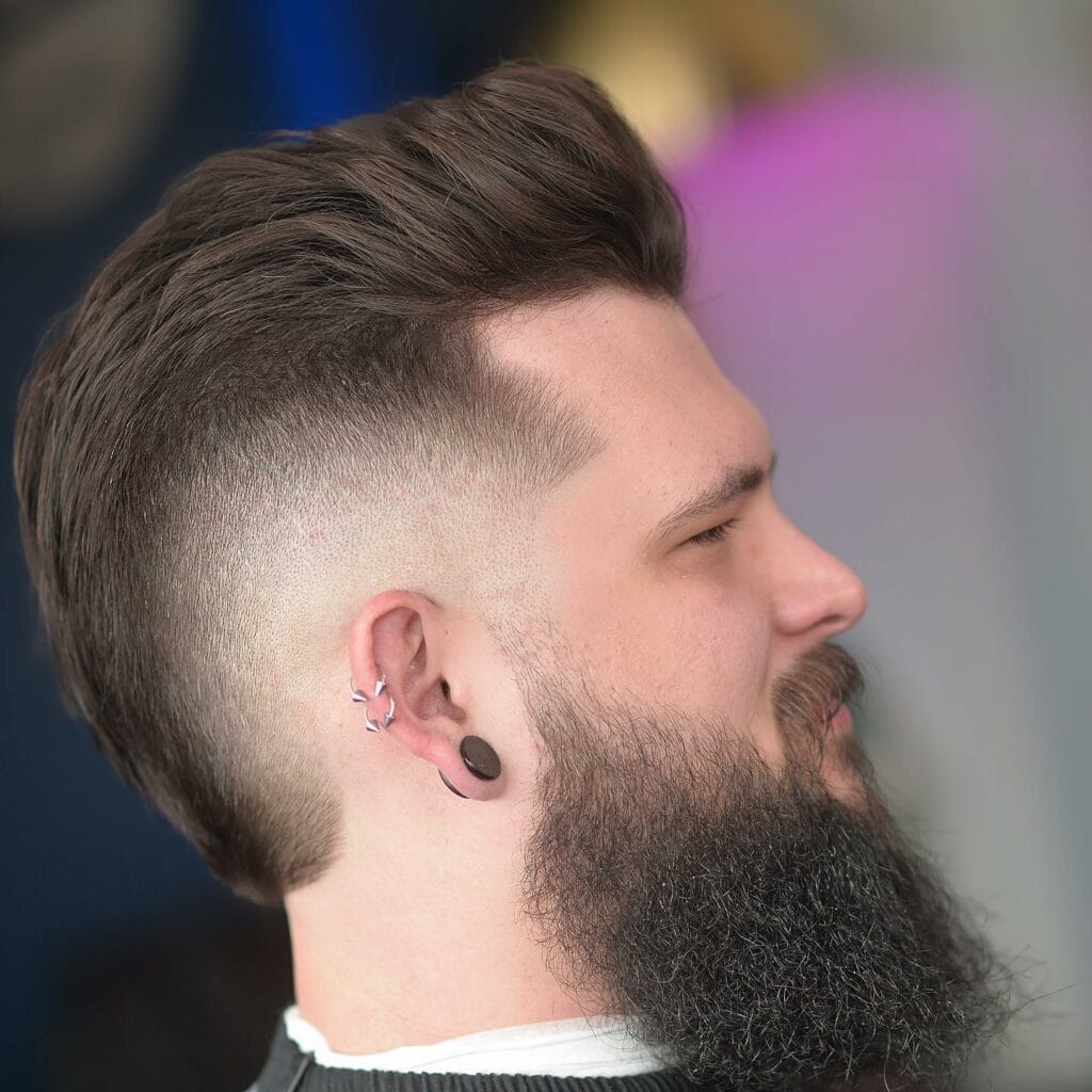 Mid Fade Haircuts That Will Make You Stand Out In a Crowd 6 Drop Mid Fade Haircut