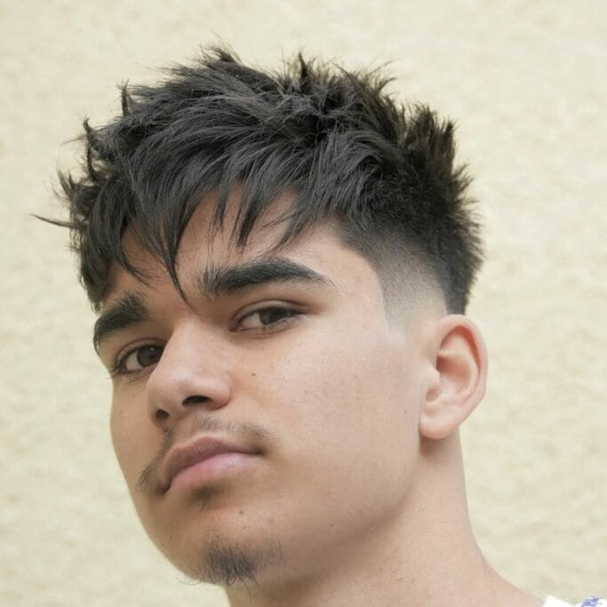 Low Fade With Textured Hair