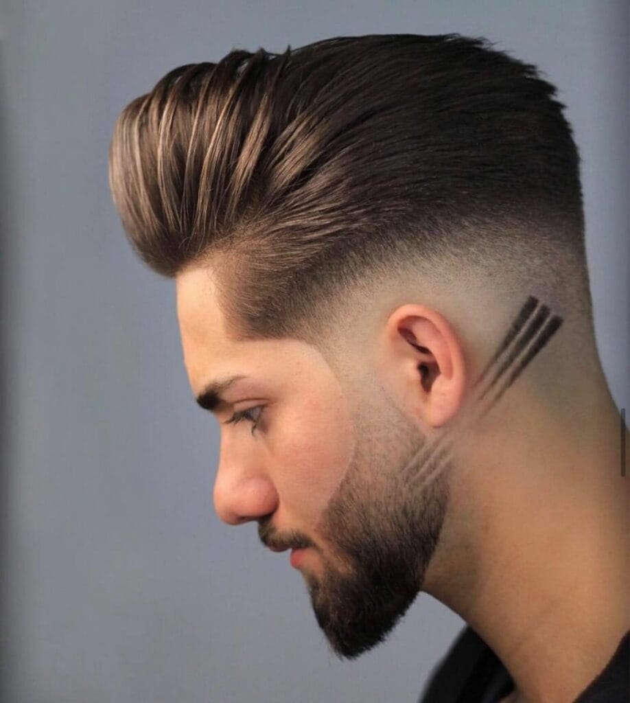 Taper Fades With Large Beard
