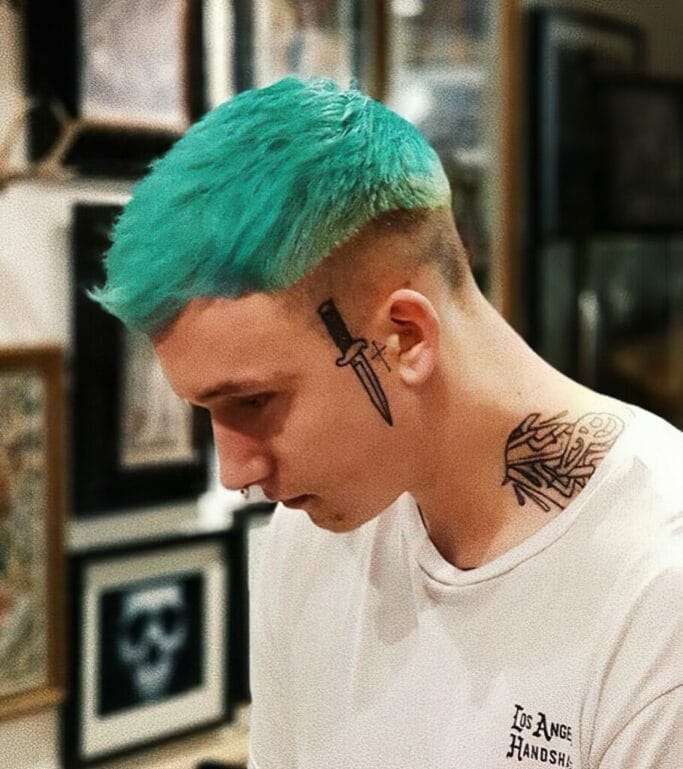 40 Unique Taper Fades For The Modern Man 34 Tapered Pomp Short Turquoise