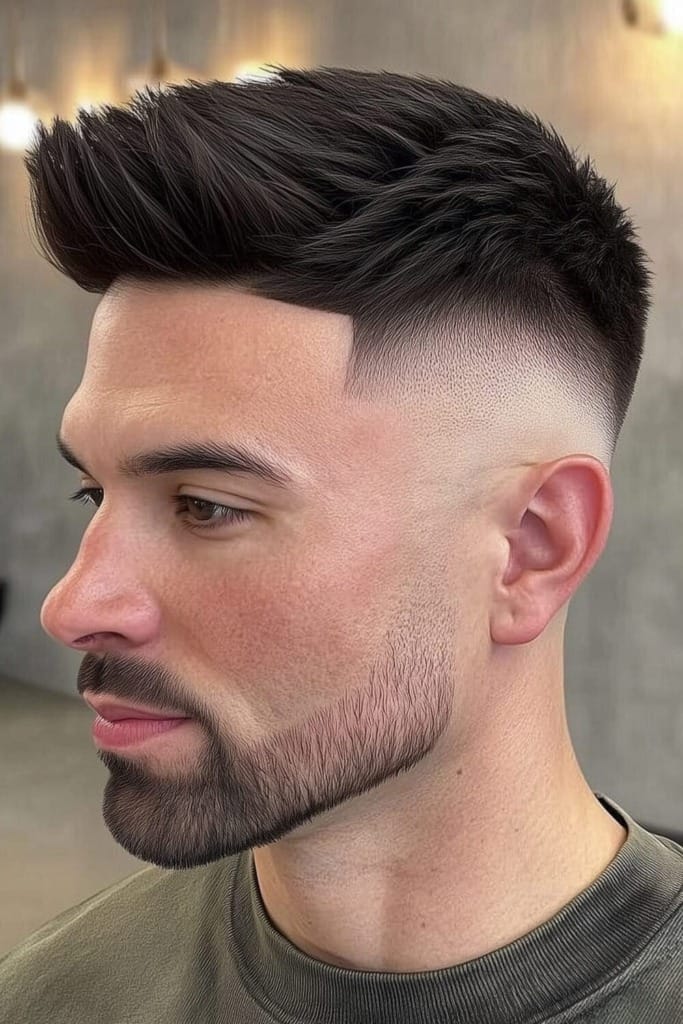 low fade 26 2 Discover the Hottest Trend in Men's Skin Fade Haircuts