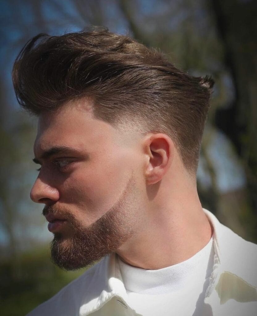 Mid Taper Fade Quiff 7 39 Pompadour Haircut Ideas for a Timeless, Trendy Look