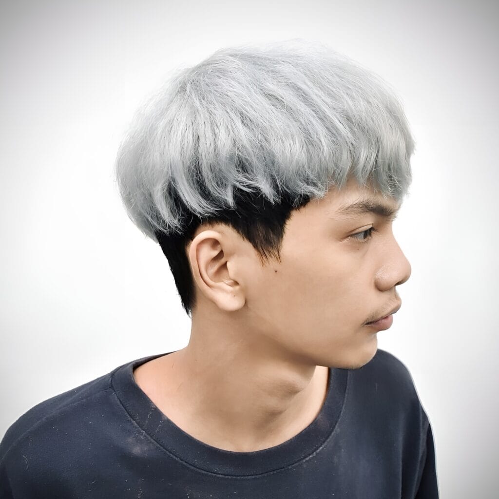 bleached Regular Haircut