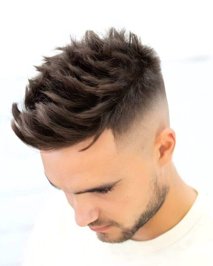 29 Faux Hawk Haircuts That Will Turn Heads Everywhere You Go 17 Shaggy Faux Hawk