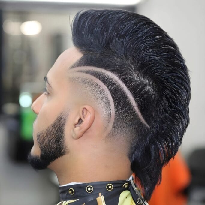 Skin Fade Faux Hawk