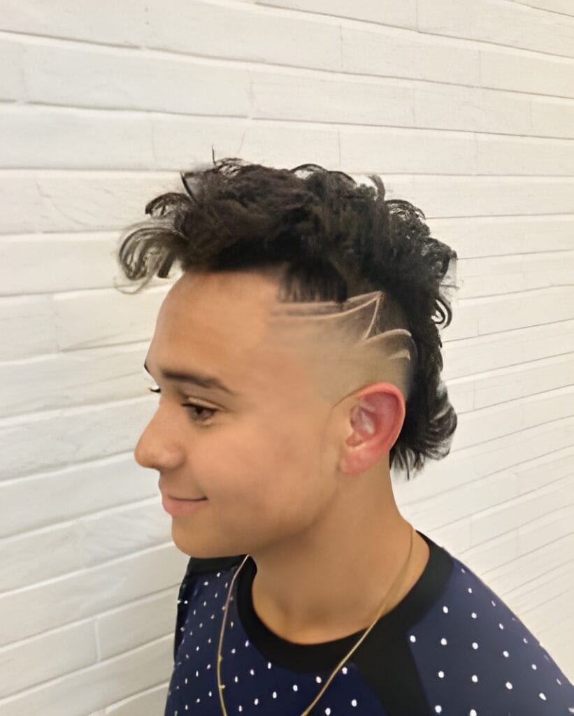 29 Faux Hawk Haircuts That Will Turn Heads Everywhere You Go 21 Curly Faux Hawk