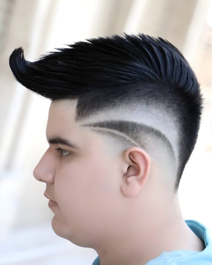 Faux Hawk High Fade