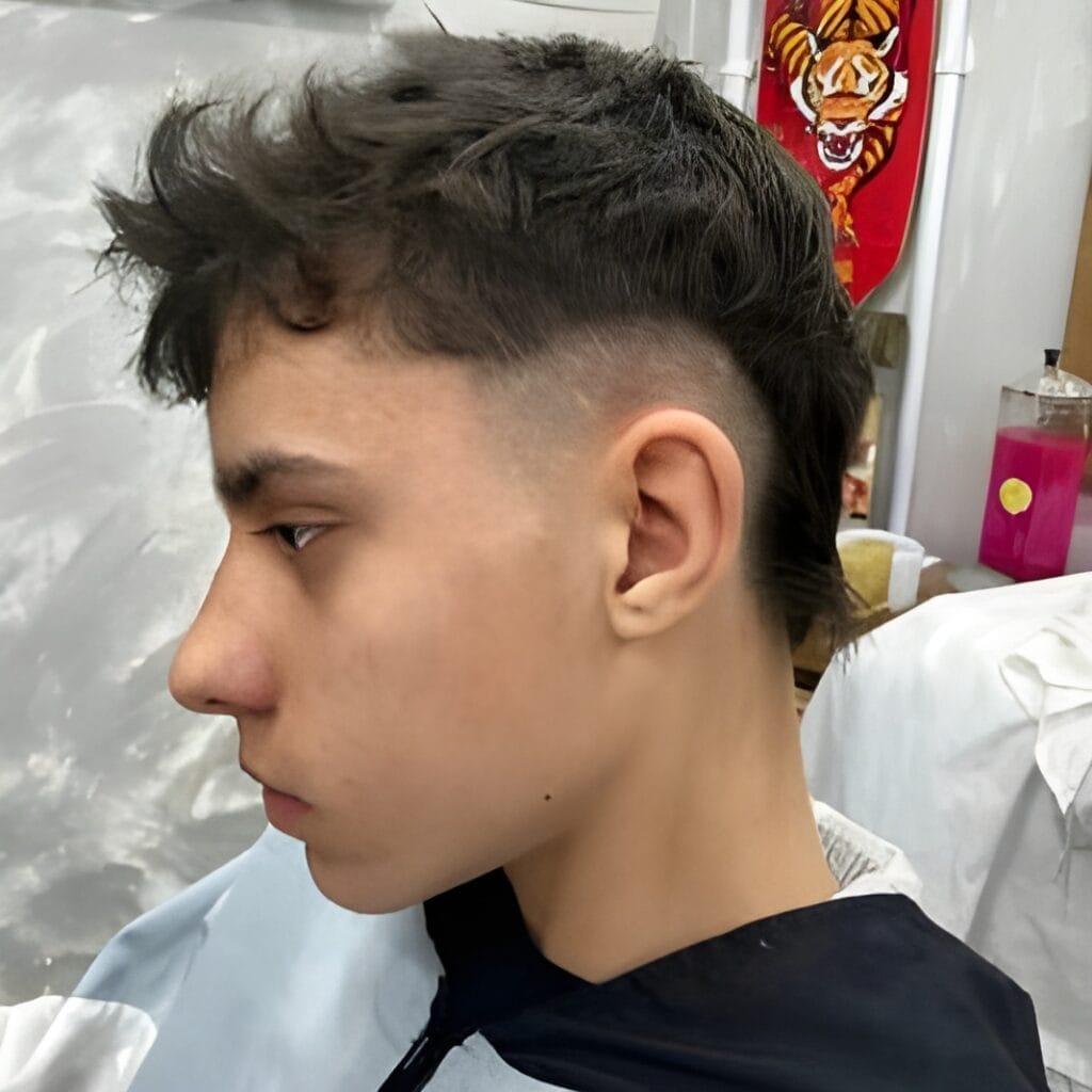 Faux Hawk Fade